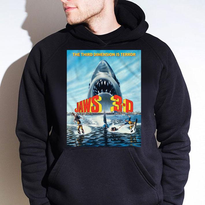 Movie Poster Jaws 3-d t-shirt hoodie
