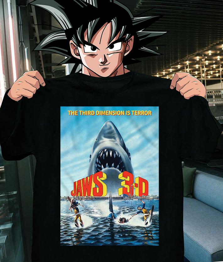 Movie Poster Jaws 3-d t-shirt shirt