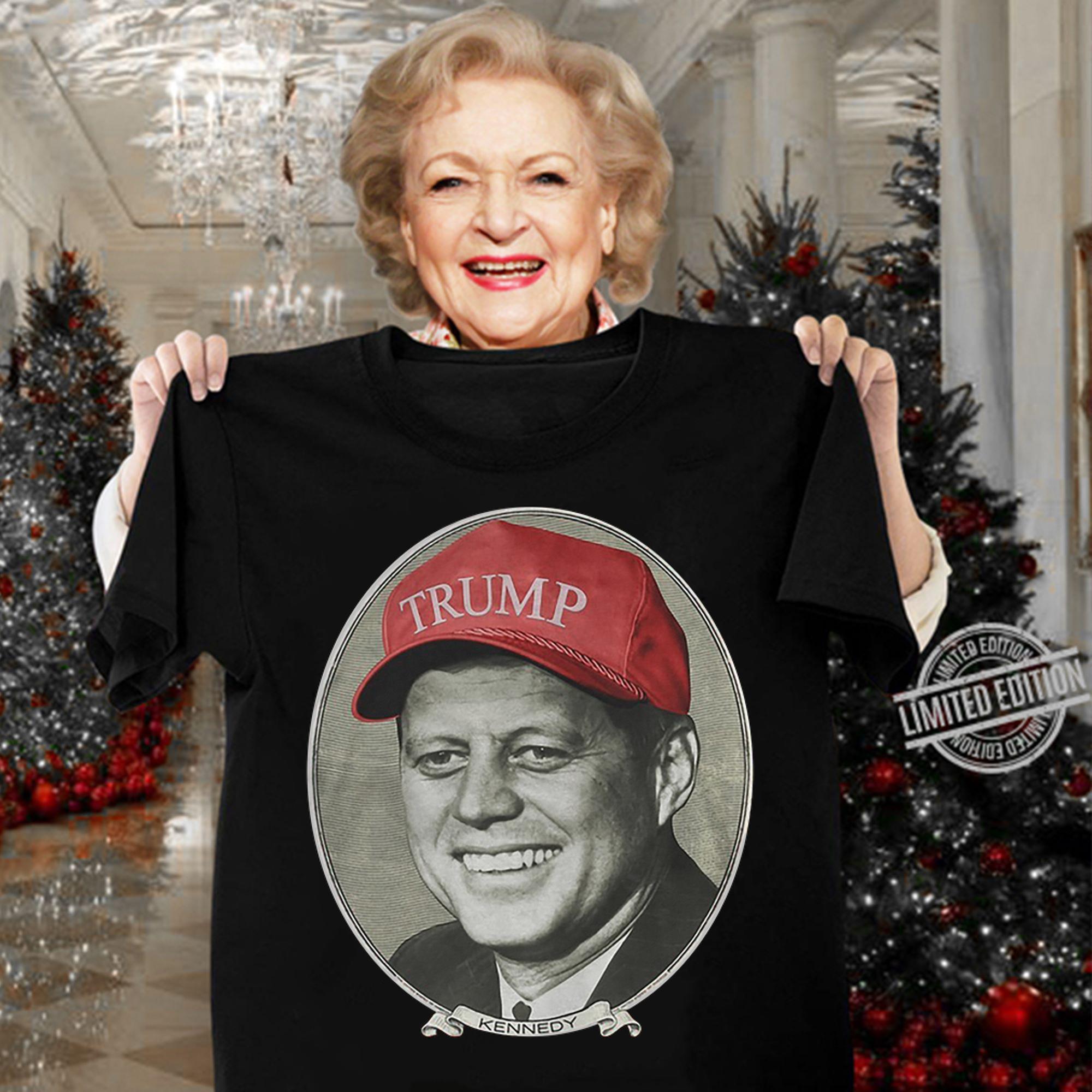 Jordan Sather Jfk Kennedy Trump Hat t-shirt woman shirt