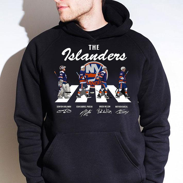 The Islanders Abbey Road signatures t-shirt hoodie