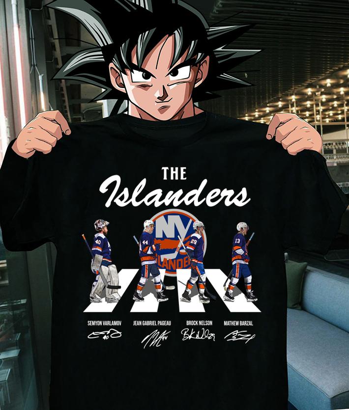 The Islanders Abbey Road signatures t-shirt shirt