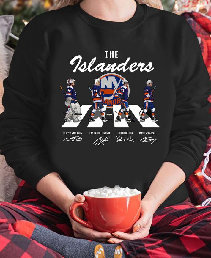 The Islanders Abbey Road signatures t-shirt sweatshirt