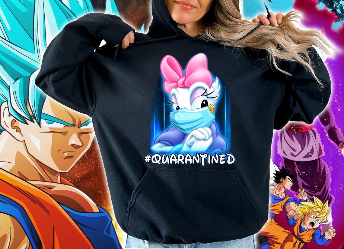 Daisy Duck Mask Quarantined Coronavirus t-shirt hoodie