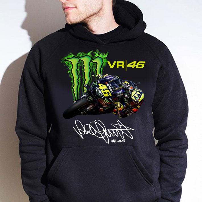 Monster Energy VR46 signature 46 Valentino Rossi t-shirt hoodie
