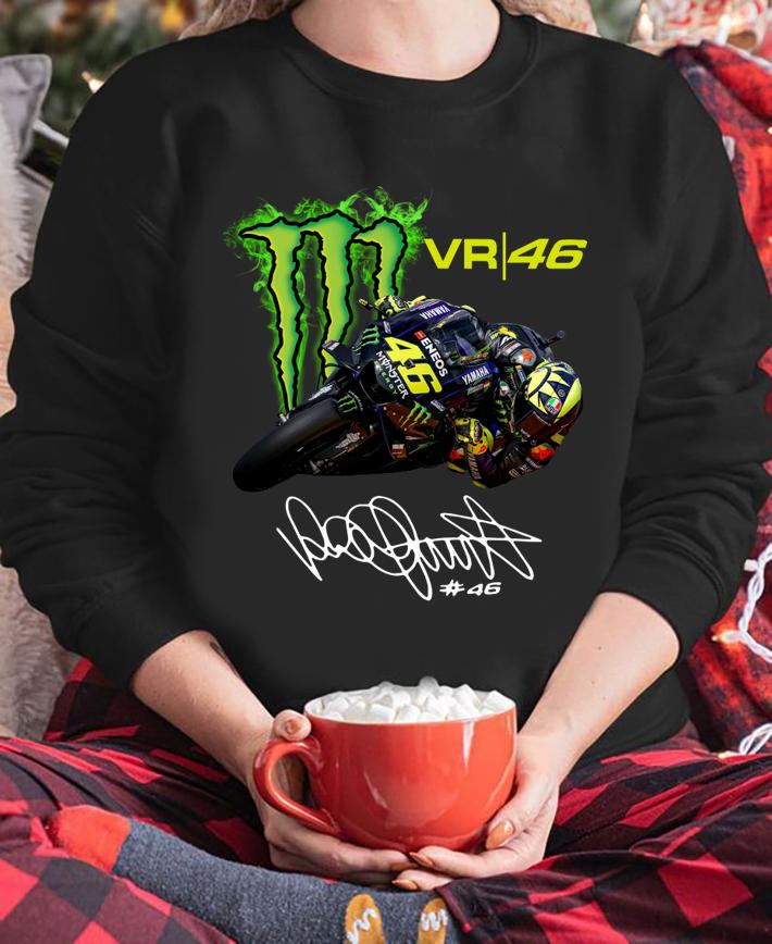 Monster Energy VR46 signature 46 Valentino Rossi t-shirt sweatshirt
