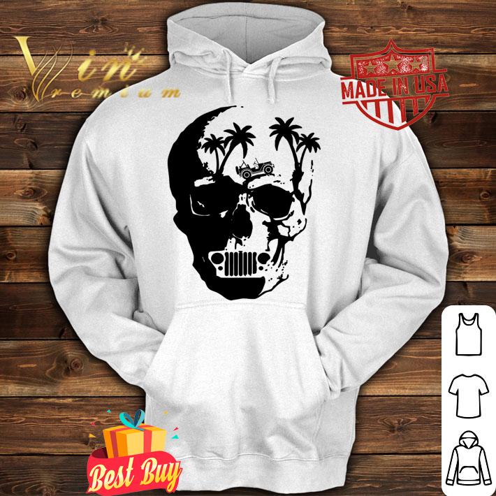 Official Jeep skull palm tree t-shirt hoodie