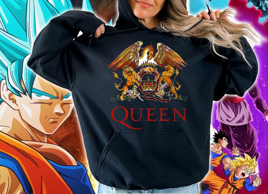 Official Queen Crown Classic Crest t-shirt hoodie
