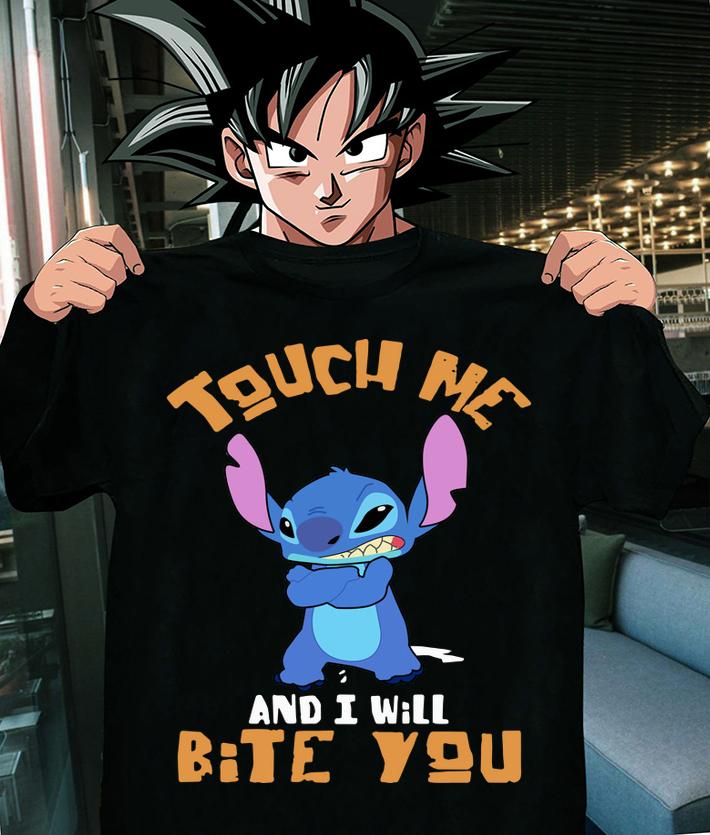 Stitch Touch Me And I Will Bite You 2 t-shirt shirt