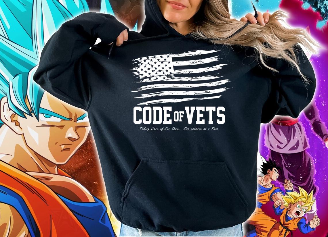 Code Of Vets Taking Care Of Our Own One Veteran At A Time t-shirt hoodie
