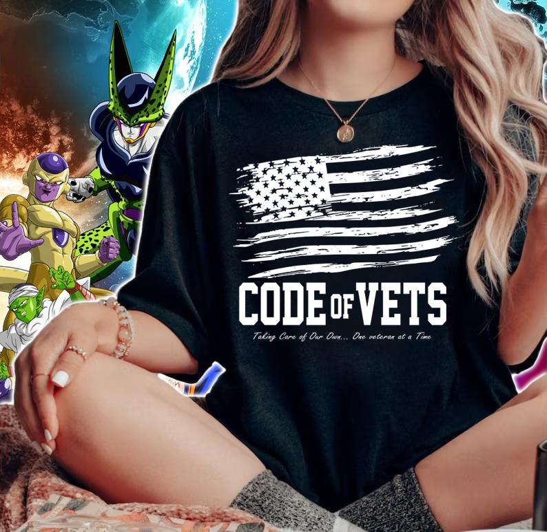 Code Of Vets Taking Care Of Our Own One Veteran At A Time t-shirt woman shirt