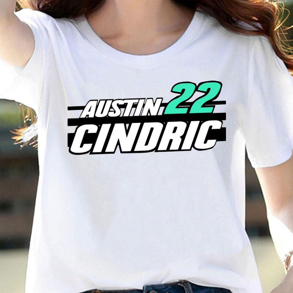 Team Penske Austin 22 Cindric t-shirt woman shirt