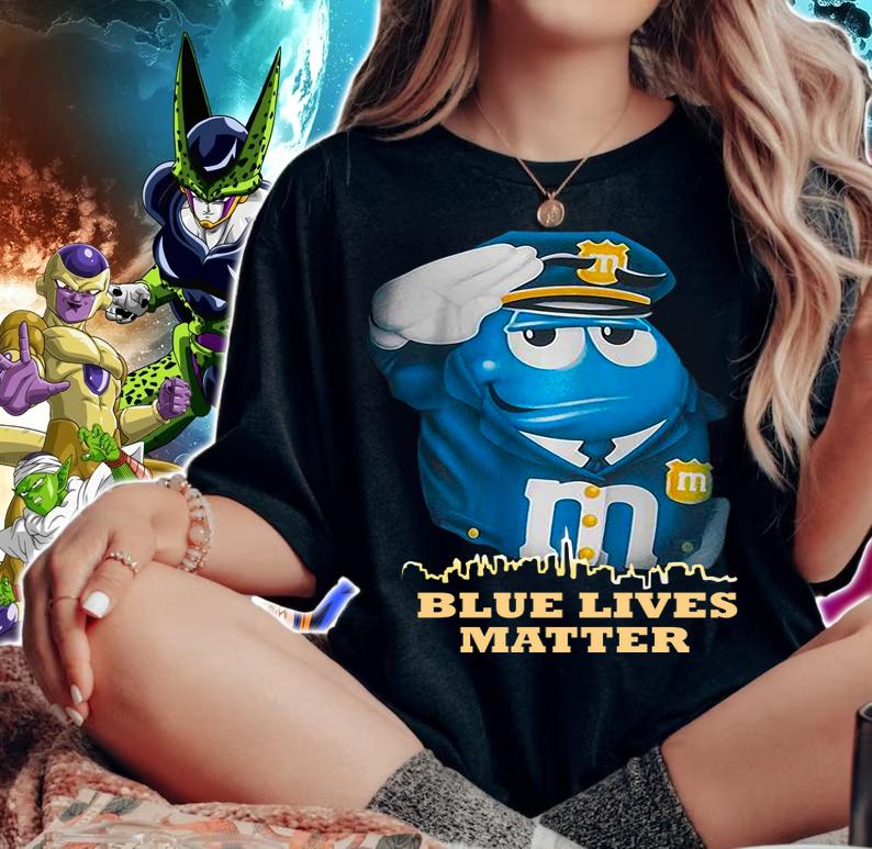 Cop Blue Lives Matter Mm S t-shirt woman shirt