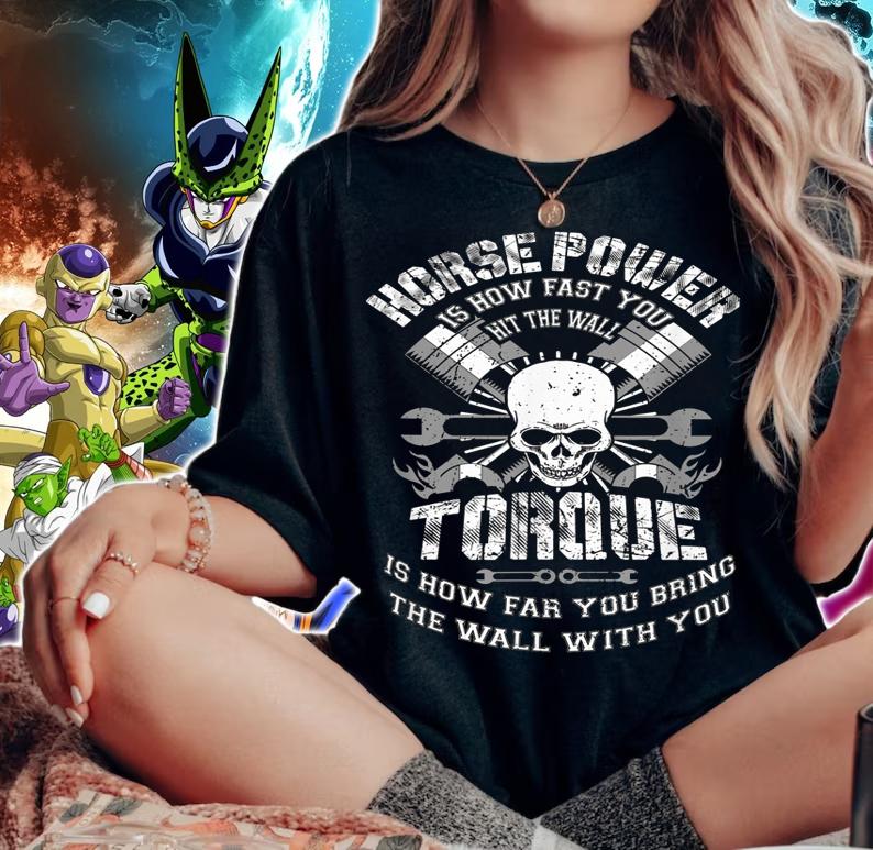 Diesel Mechanic Funny Horsepower Torque Gift Men's t-shirt woman shirt