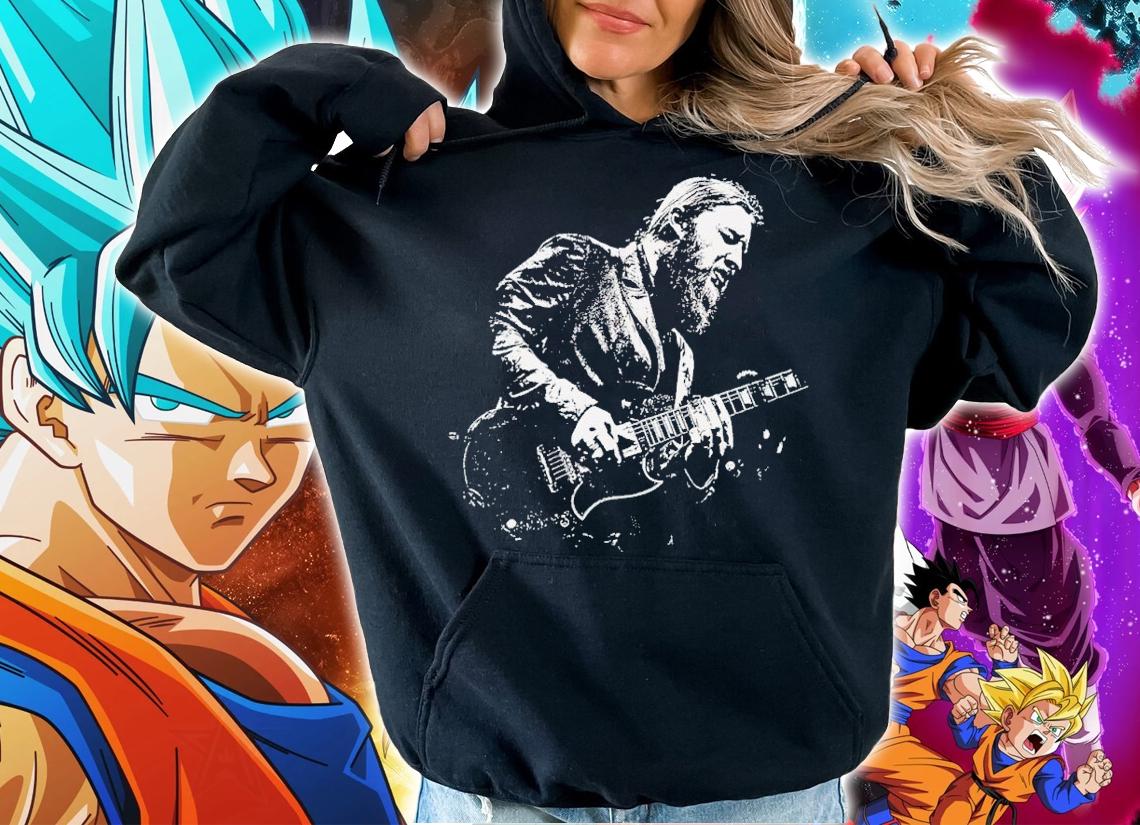 Derek Trucks playing guitar t-shirt hoodie