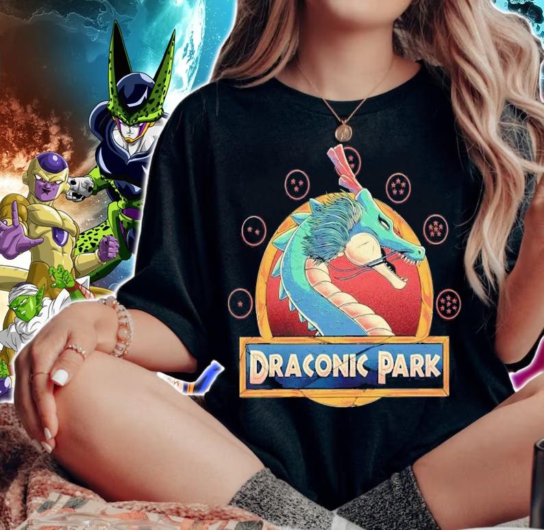 Draconic Park t-shirt woman shirt