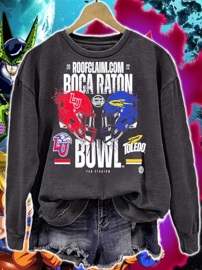 2022 Boca Raton Bowl Liberty Flames and Toledo Rockets shirt t-shirt sweatshirt