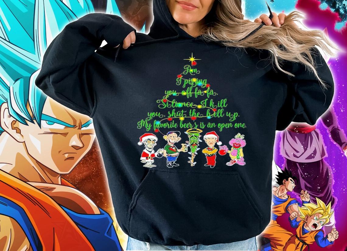Im I Pissing You Off Fa Fa Silience I Kill You Christmas Tree Shirt t-shirt hoodie