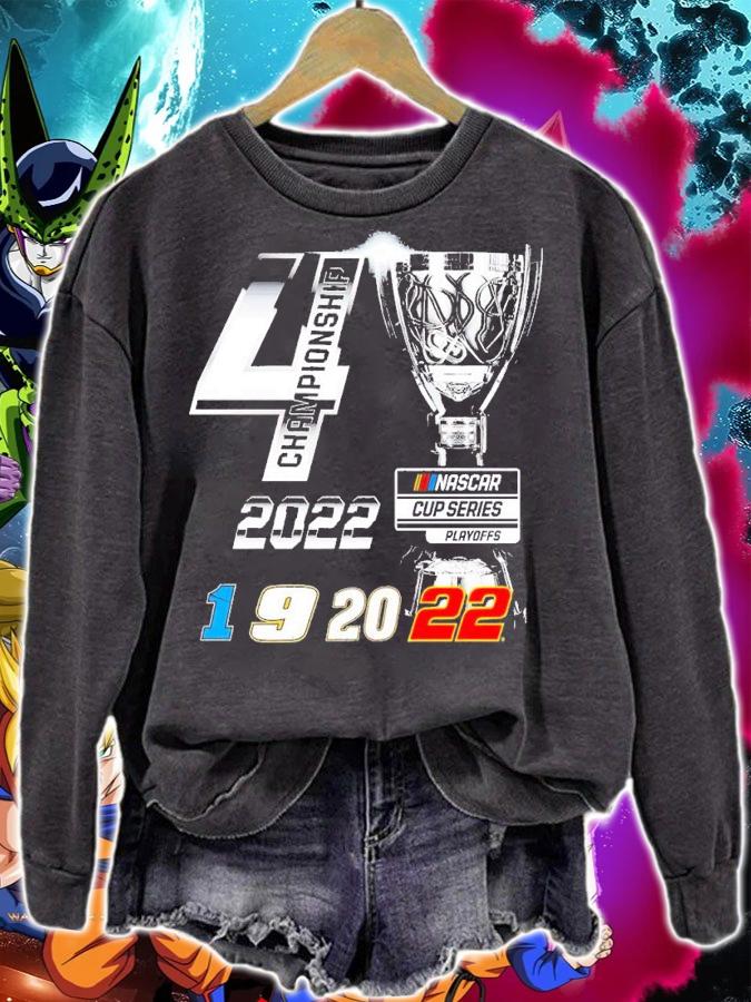 Checkered Flag 2022 NASCAR Cup Series Playoffs Championship Four shirt t-shirt sweatshirt