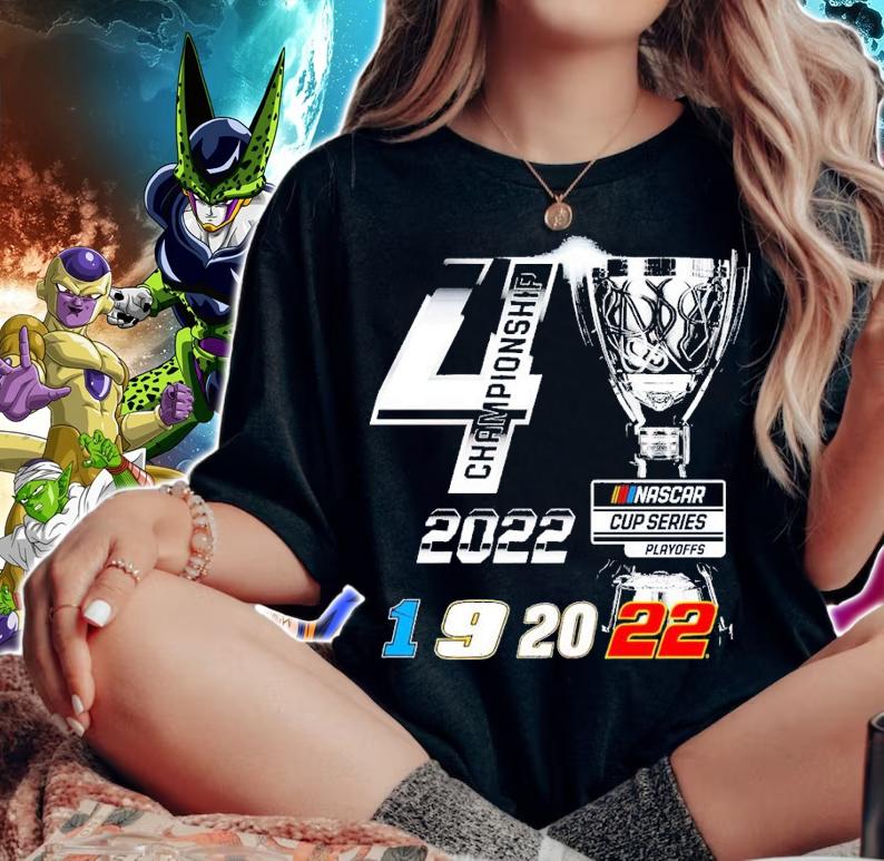 Checkered Flag 2022 NASCAR Cup Series Playoffs Championship Four shirt t-shirt woman shirt