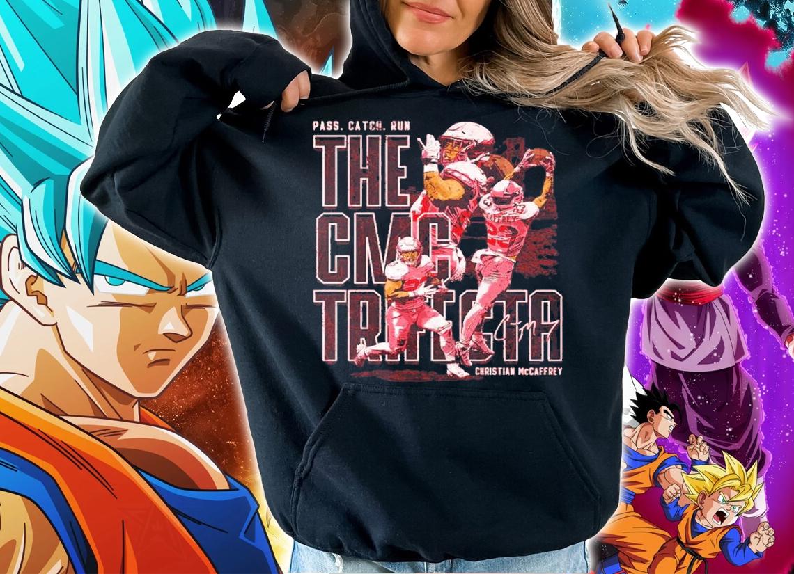 Christian McCaffrey San Francisco Trifecta Football Shirt t-shirt hoodie