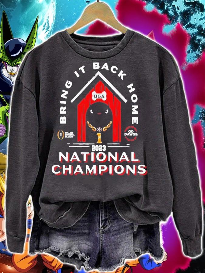 Georgia Bulldogs Ring It Back Home National Champions 2023 Shirt t-shirt sweatshirt
