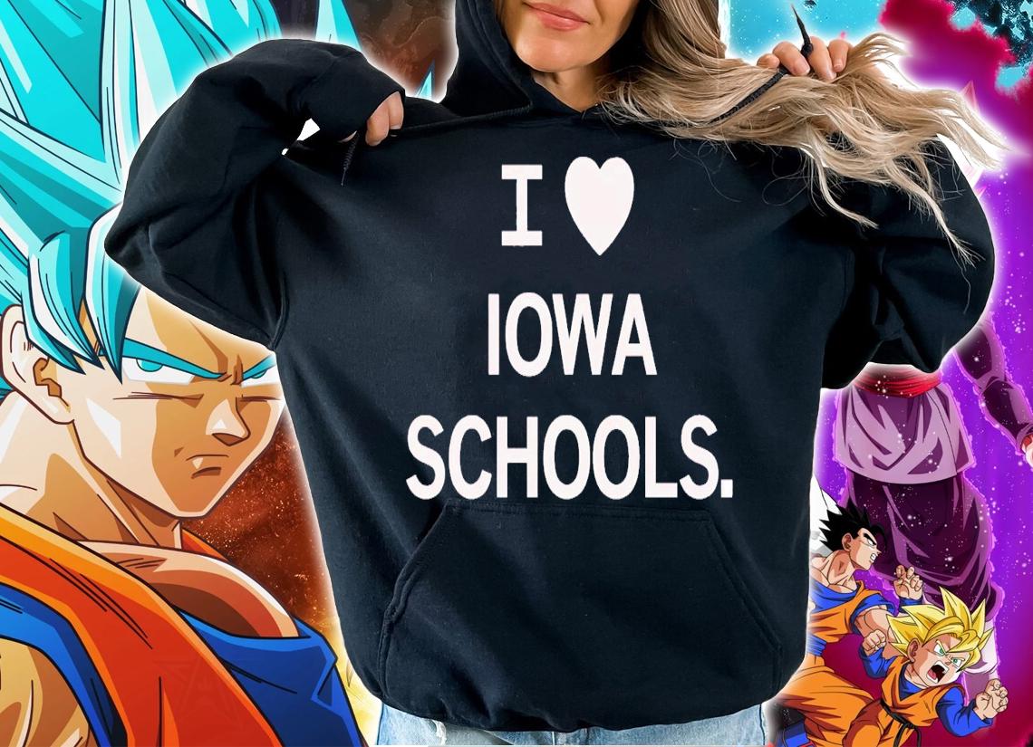 I heart Iowa schools shirt t-shirt hoodie