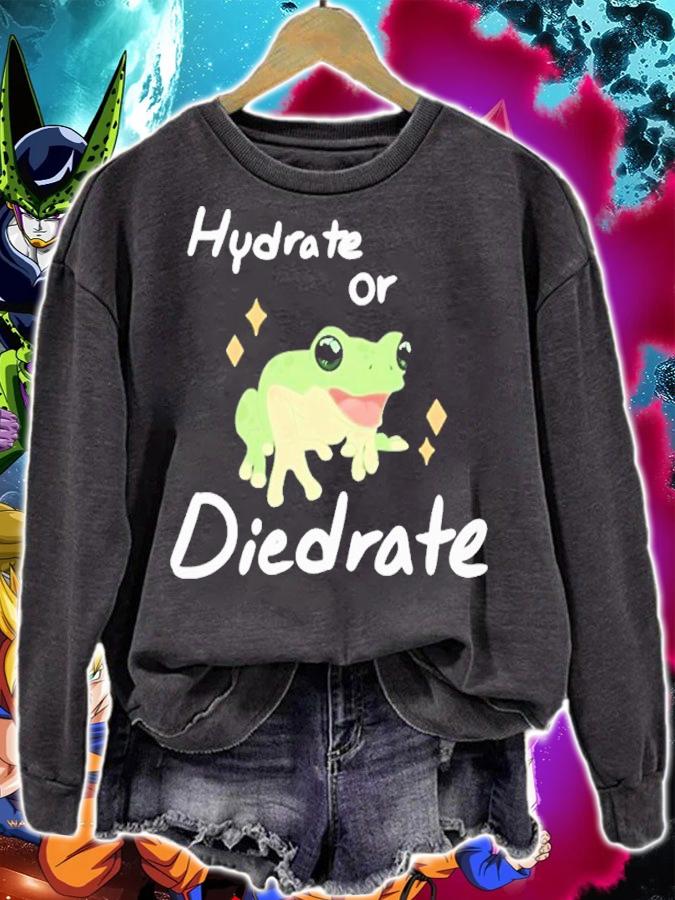 Hydrate Or Diedrate Lily Moon Shirt t-shirt sweatshirt