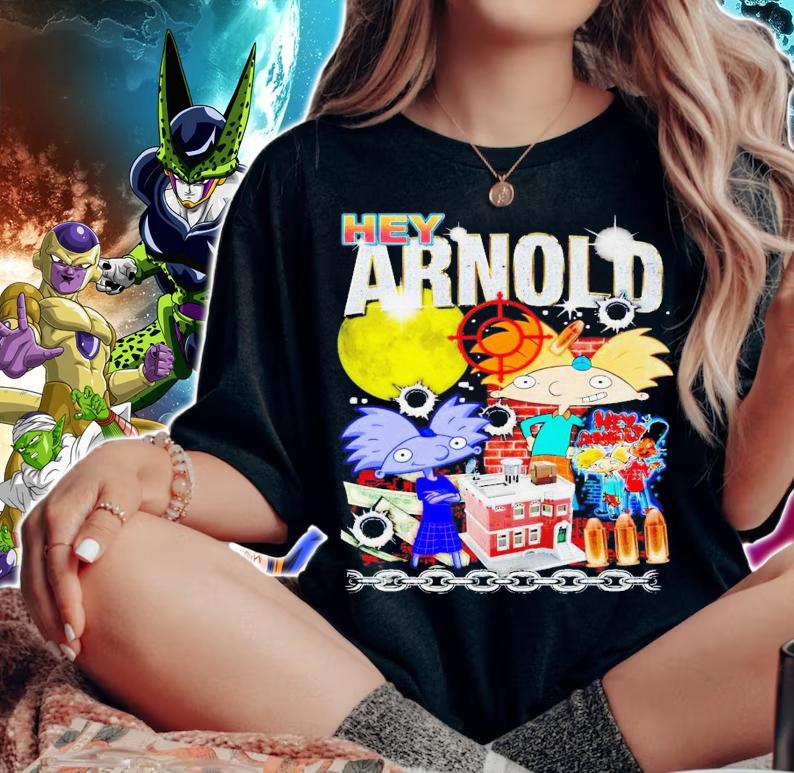 Hey Arnold Gerald Johanssen shirt t-shirt woman shirt