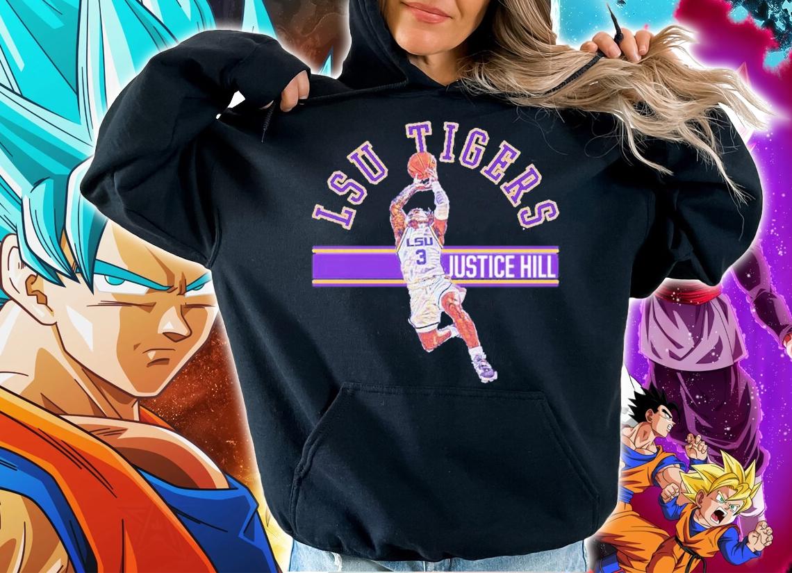 LSU Tigers Justice Hill Dunk shirt t-shirt hoodie