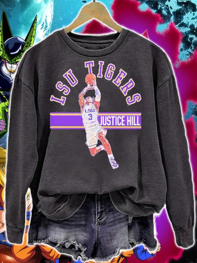 LSU Tigers Justice Hill Dunk shirt t-shirt sweatshirt