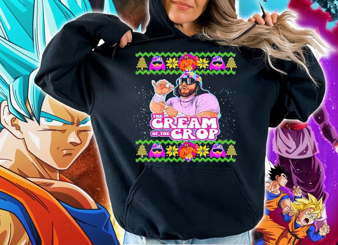 Macho The Cream of The Crop Wrestling Ugly Christmas shirt t-shirt hoodie