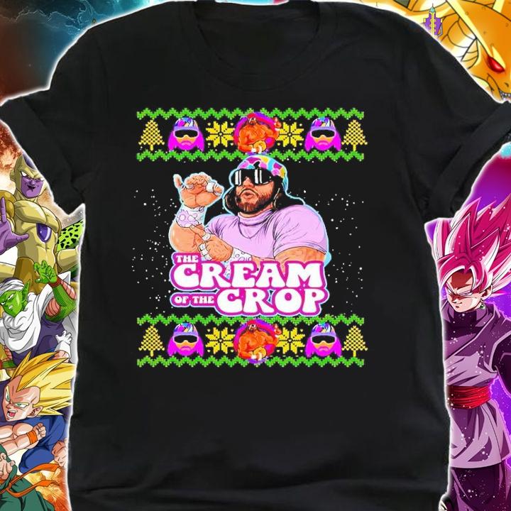 Macho The Cream of The Crop Wrestling Ugly Christmas shirt t-shirt shirt