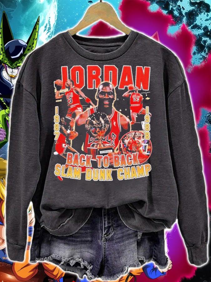 Michael Jordan back to back Slam Dunk Champ Dreams shirt t-shirt sweatshirt