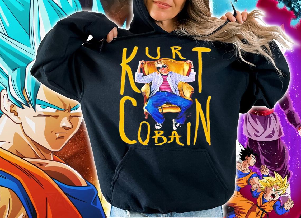Nirvana Kurt Cobain Sitting Chair shirt t-shirt hoodie