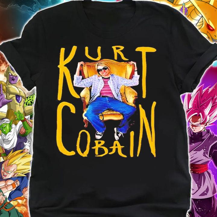Nirvana Kurt Cobain Sitting Chair shirt t-shirt shirt