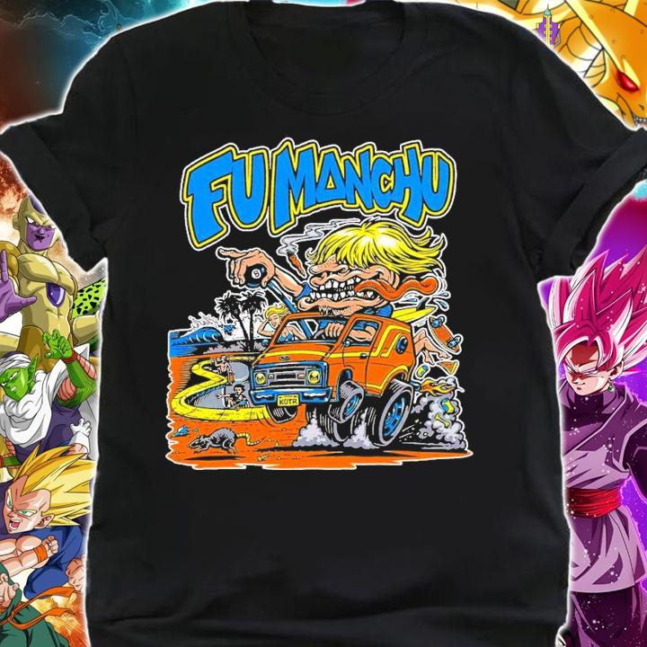 Fu manchu Cry Wolf shirt t-shirt