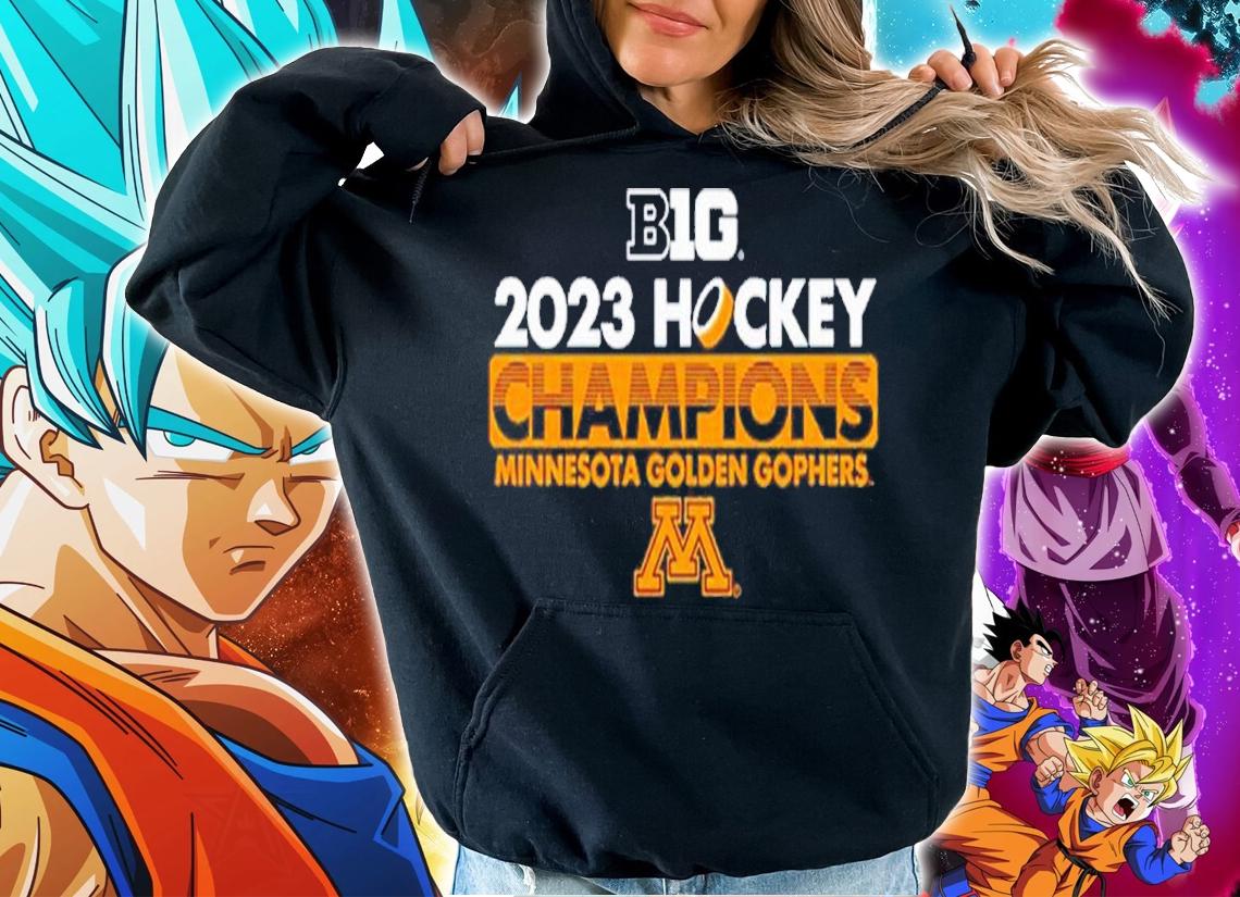 Minnesota Golden Gophers Big 2023 Hockey Champions Shirt t-shirt hoodie