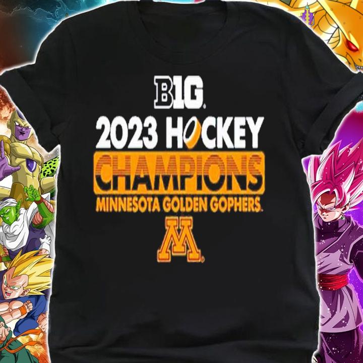 Minnesota Golden Gophers Big 2023 Hockey Champions Shirt t-shirt shirt