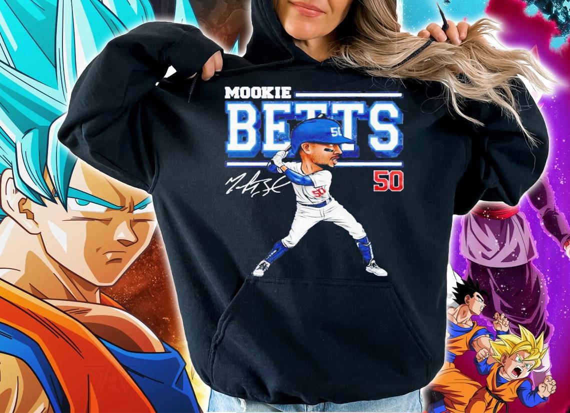 Mookie Betts Cartoon signature shirt t-shirt hoodie