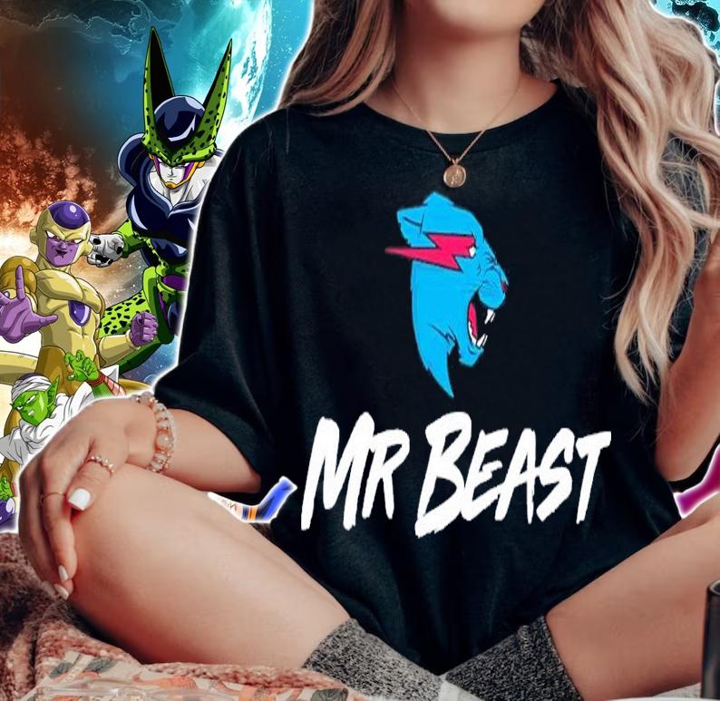Mr Beast Full Logo Shirt t-shirt woman shirt