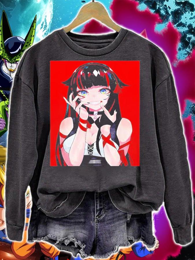 Anime Girl Kawaii Waifu Aesthetic Japanese Manga Otaku shirt t-shirt