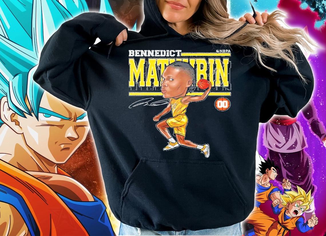 Bennedict Mathurin Indiana Cartoon Basketball Signature Shirt t-shirt hoodie