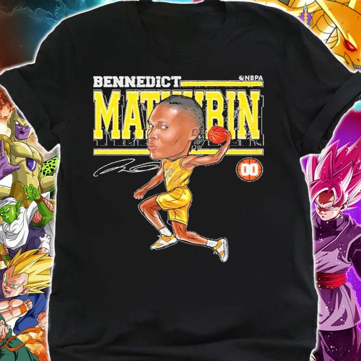 Bennedict Mathurin Indiana Cartoon Basketball Signature Shirt t-shirt shirt