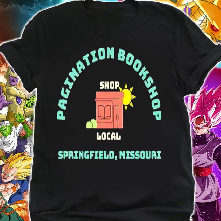 Pagination Bookshop shirt t-shirt