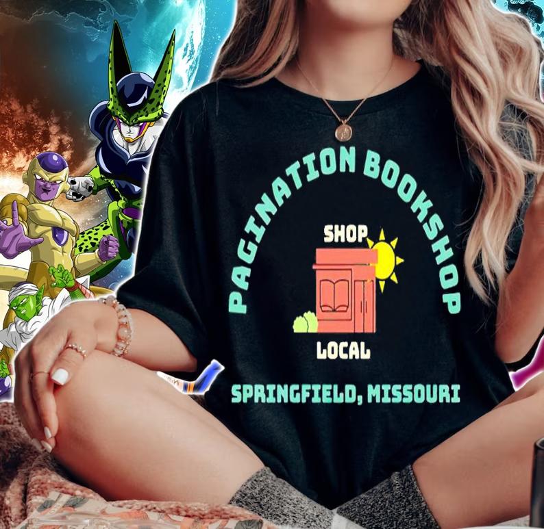 Pagination Bookshop shirt t-shirt