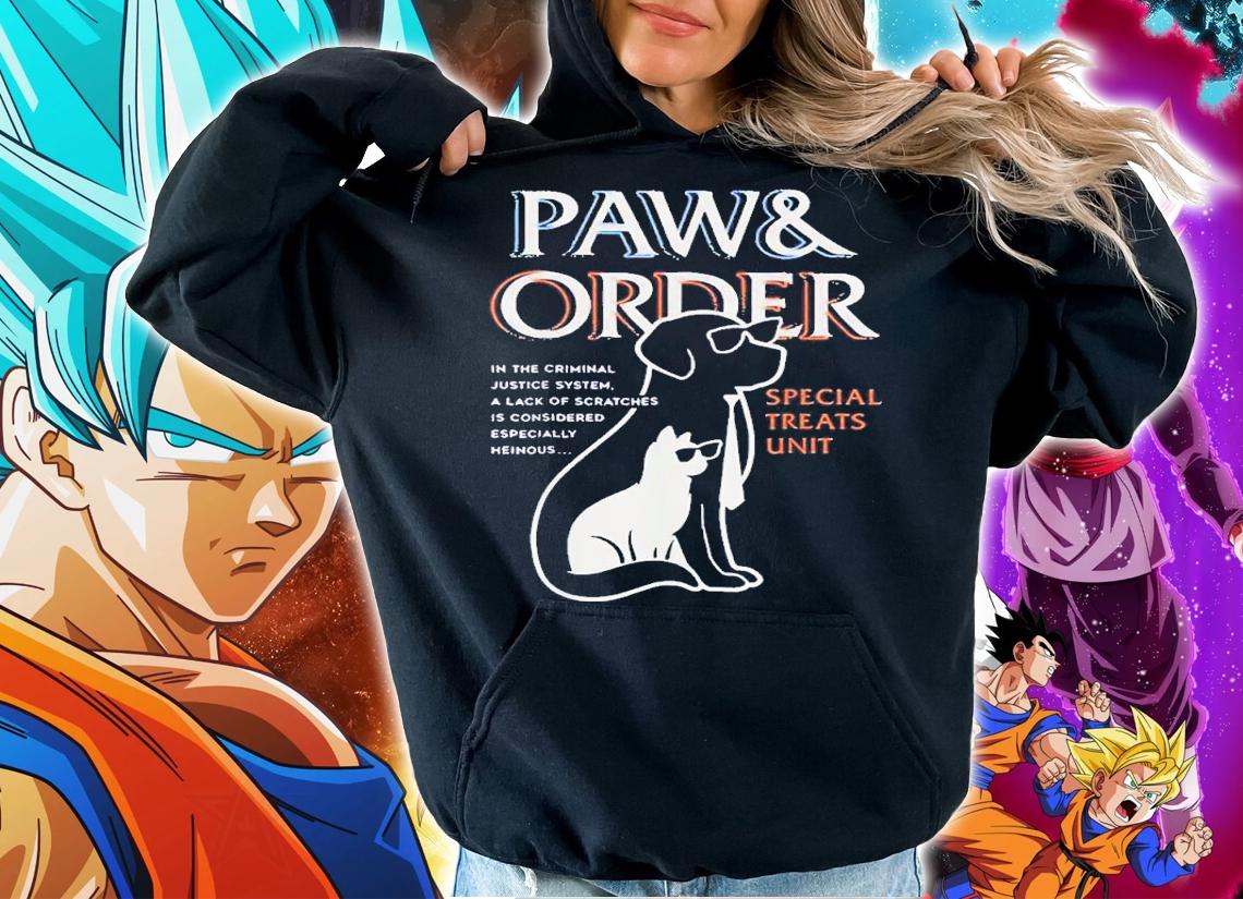 Paw and Order Special Feline Unit Pets Training Dog And Cat shirt t-shirt hoodie