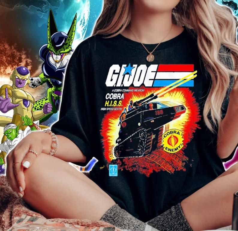 Cobra H.I.S.S. GI Joe shirt t-shirt woman shirt