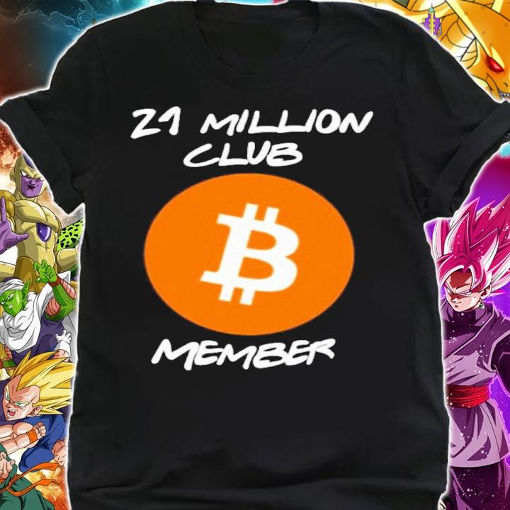 Coin Bureau 21 Million Club Member Bitcoin Shirt t-shirt shirt