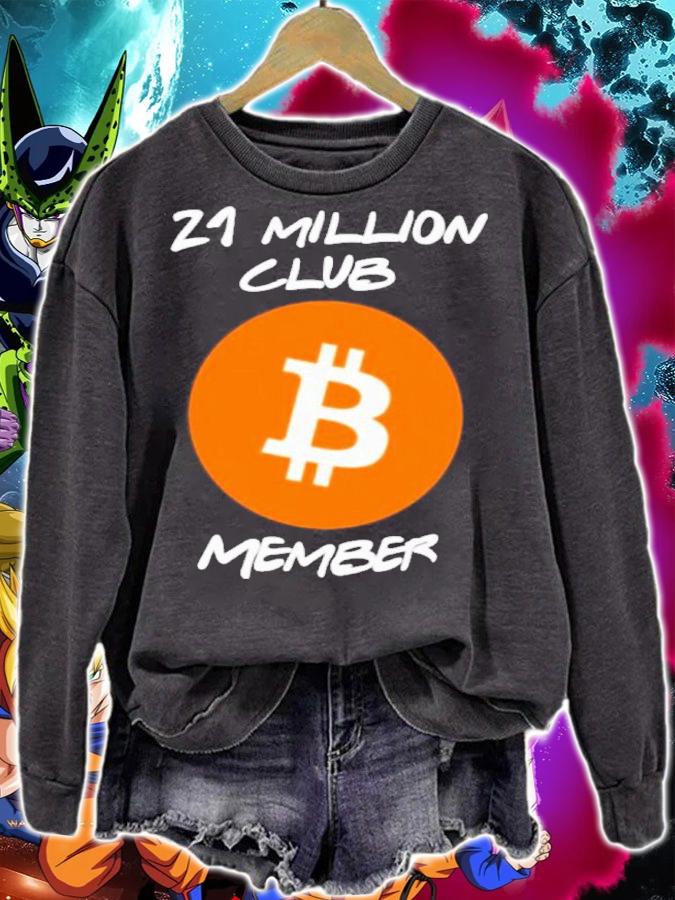 Coin Bureau 21 Million Club Member Bitcoin Shirt t-shirt sweatshirt