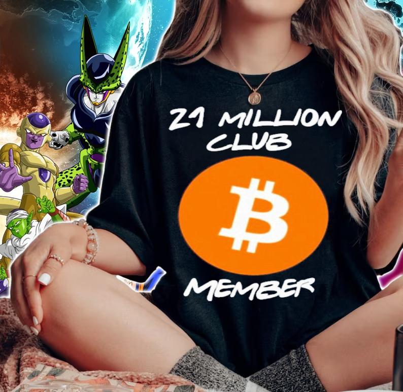 Coin Bureau 21 Million Club Member Bitcoin Shirt t-shirt woman shirt